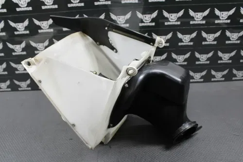 1998 1999 HONDA CR125R OEM AIRBOX AIR CLEANER CASE FILTER BOX INTAKE BOOT NICE!