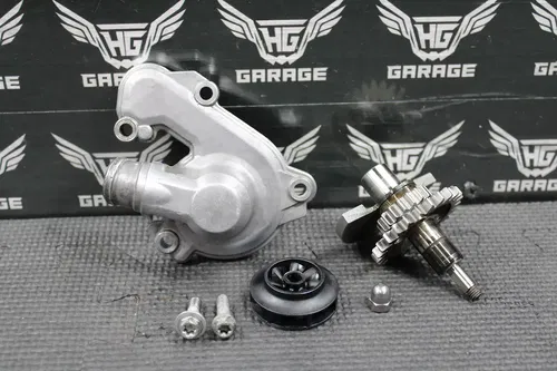 2015 KTM 13-16 250 350 SXF OEM CRANKSHAFT COUNTER BALANCE WATER PUMP SHAFT GEARS