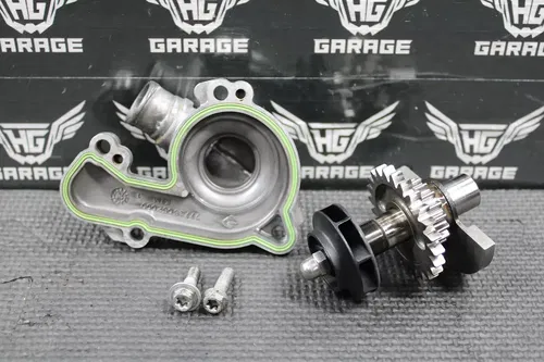 2015 KTM 13-16 250 350 SXF OEM CRANKSHAFT COUNTER BALANCE WATER PUMP SHAFT GEARS