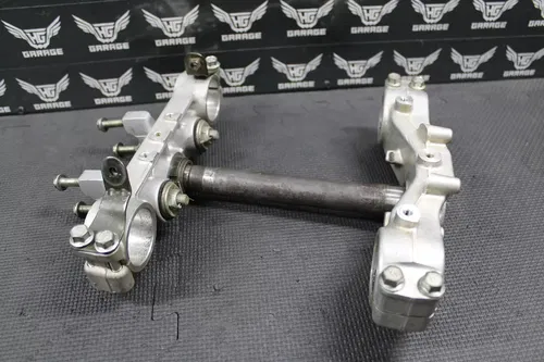 1999 KAWASAKI 95-06 KDX200 KDX220R OEM FRONT FORKS LOWER UPPER TRIPLE TREE CLAMP