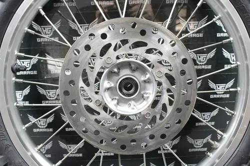 2007 HONDA CRF150R 07-22 OEM DID 17" FRONT WHEEL RIM HUB TIRE 44650-KSE-670