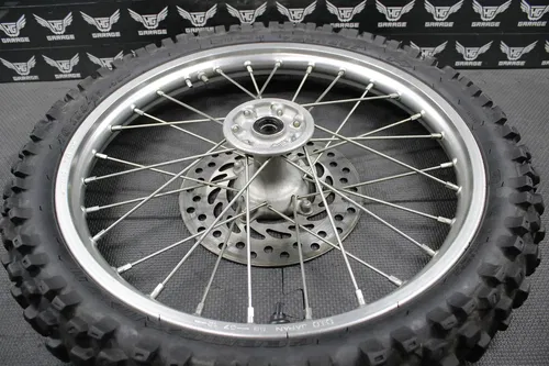 2007 HONDA CRF150R 07-22 OEM DID 17" FRONT WHEEL RIM HUB TIRE 44650-KSE-670