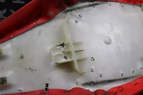 97-06 HONDA CR80 CR80R CR80RB CR85R CR85RB OEM RED SEAT SADDLE FOAM PAN COMPLETE