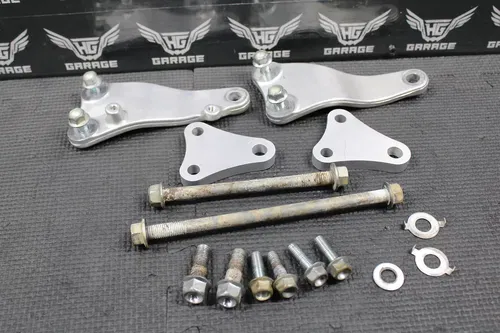 2011 10-13 YAMAHA YZ450F OEM ENGINE MOTOR MOUNT STAY BRACKETS 33D-21417-00-00