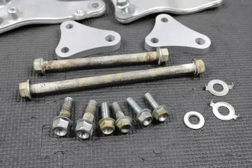 2011 10-13 YAMAHA YZ450F OEM ENGINE MOTOR MOUNT STAY BRACKETS 33D-21417-00-00