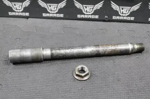 2009 YAMAHA WR450F OEM FRONT WHEEL RIM AXLE PIVOT BOLT SHAFT 1C3-25181-10-00