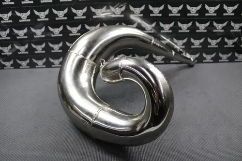2002 HONDA CR250R FMF GOLD SERIES EXHAUST PIPE CHAMBER HEADER 021006 LIKE NEW!