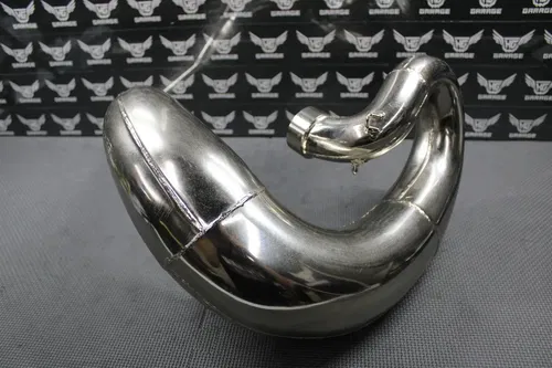 2002 HONDA CR250R FMF GOLD SERIES EXHAUST PIPE CHAMBER HEADER 021006 LIKE NEW!