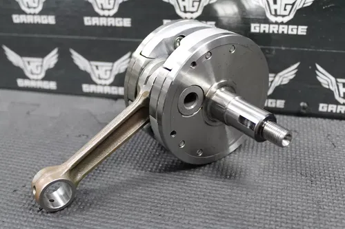 2001 99-01 KAWASAKI KX125 OEM CRANKSHAFT CRANK 2004 KX125 ROD CONVERSION READ