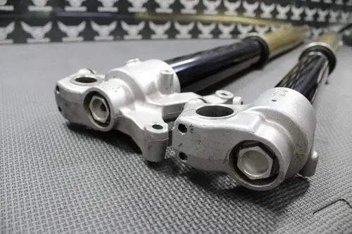 2014 KAWASAKI KX250F OEM SHOWA SFF RIGHT LEFT FRONT SUSPENSION FORKS SHOCKS DLC