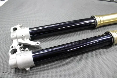 2014 KAWASAKI KX250F OEM SHOWA SFF RIGHT LEFT FRONT SUSPENSION FORKS SHOCKS DLC