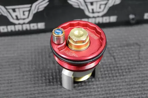 2013 SUZUKI 13-15 RMZ250 SHOWA SFF OEM RIGHT FRONT FORK ADJUSTER CAP 51360-28H30