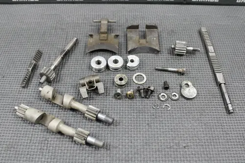 2003 KAWASAKI KX250 OEM EXHAUST POWER VALVE POWERVALVE SHAFTS SPUR GEARS NICE!