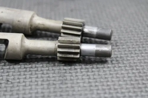 2003 KAWASAKI KX250 OEM EXHAUST POWER VALVE POWERVALVE SHAFTS SPUR GEARS NICE!