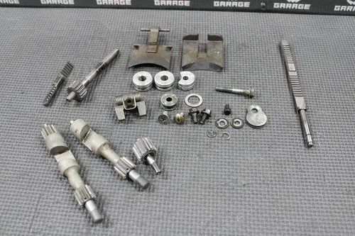 2003 KAWASAKI KX250 OEM EXHAUST POWER VALVE POWERVALVE SHAFTS SPUR GEARS NICE!