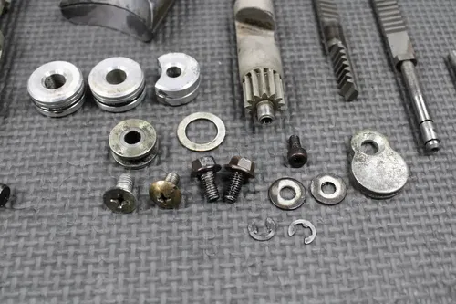 2003 KAWASAKI KX250 OEM EXHAUST POWER VALVE POWERVALVE SHAFTS SPUR GEARS NICE!