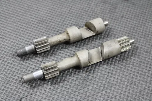 2003 KAWASAKI KX250 OEM EXHAUST POWER VALVE POWERVALVE SHAFTS SPUR GEARS NICE!