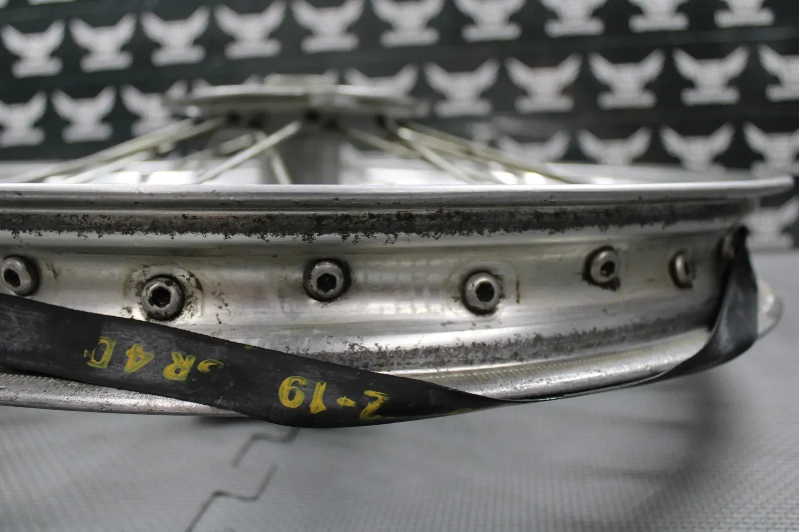 2015 14-17 HONDA CRF250R OEM DID REAR BACK WHEEL RIM HUB 19 X 1.85 42650-KRN-A80