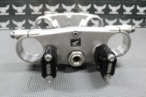 2005 05-07 HONDA CR250R CRF250R CRF450R OEM FRONT FORK TRIPLE TREE FAT BAR CLAMP