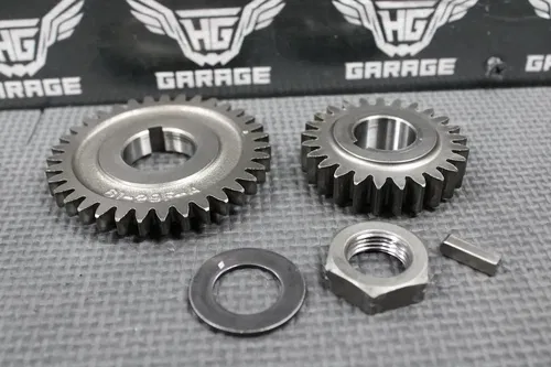 2000 SUZUKI DRZ400 OEM ENGINE CRANKSHAFT PRIMARY MAIN DRIVE TIMING GEARS SET
