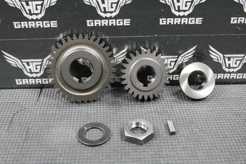 2000 SUZUKI DRZ400 OEM ENGINE CRANKSHAFT PRIMARY MAIN DRIVE TIMING GEARS SET