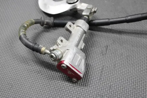 2018 18-20 SUZUKI RMZ450 OEM REAR BACK BRAKE CALIPER MASTER CYLINDER LEVER GOOD