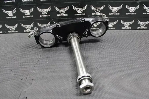 2009 KAWASAKI KX450F OEM FRONT FORKS CLAMP LOWER TRIPLE TREE STEM 44037-0095-21