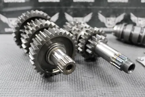 2013 SUZUKI 13-15 RMZ250 OEM TRANSMISSION TRANNY GEARBOX GEARS SHIFT FORKS NICE!