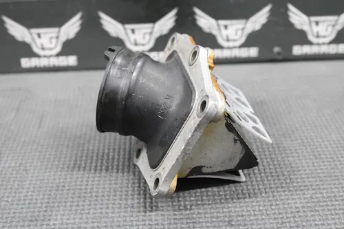 1995 1996 HONDA CR250R OEM INTAKE JOINT CARB BOOT REED BLOCK VALVE 16221-KZ3-B10