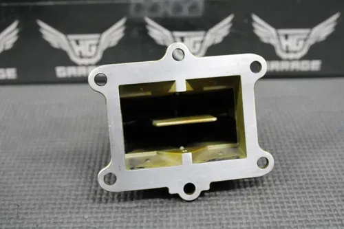 1995 1996 HONDA CR250R OEM INTAKE JOINT CARB BOOT REED BLOCK VALVE 16221-KZ3-B10