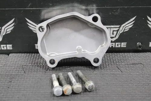 2001 HONDA 92-01 CR250R OEM EXHAUST POWER VALVE CYLINDER COVER 12106-KZ3-860