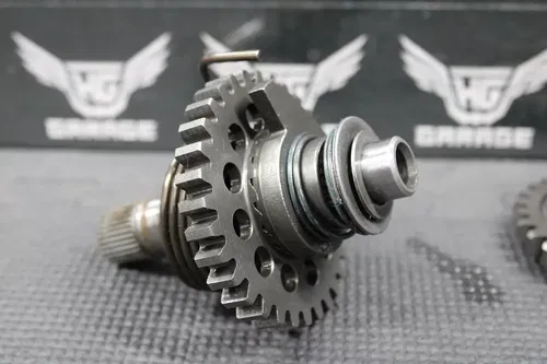 2009 YAMAHA 07-12 WR450F OEM KICKSTART KICK START SHAFT W IDLER GEAR STARTER