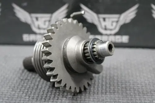 1992 88-98 KAWASAKI KX125 OEM KICKSTART KICK START SHAFT SPUR GEAR 13066-1101