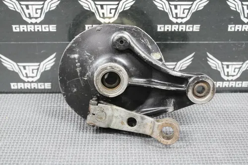 1985 KAWASAKI KX80 OEM REAR BACK BRAKE DRUM ASSEMBLY PADS ARM 41035-1400