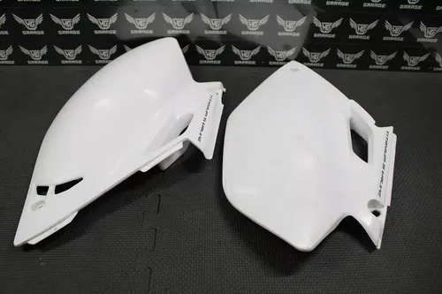 2004 YAMAHA 03-05 YZ250F YZ450F OEM REAR NUMBER PLATE SIDE PANELS PLASTICS SET