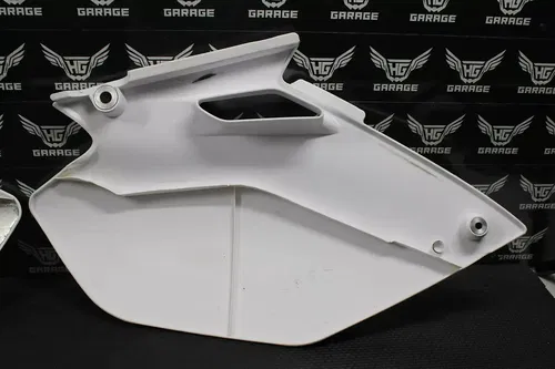 2004 YAMAHA 03-05 YZ250F YZ450F OEM REAR NUMBER PLATE SIDE PANELS PLASTICS SET