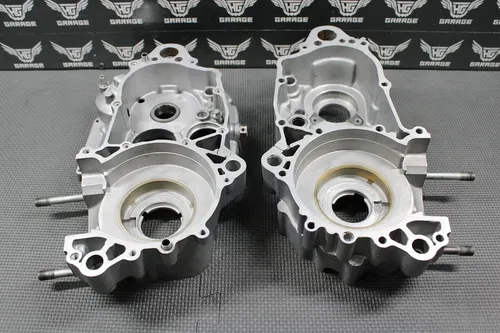 2003 KAWASAKI KX250 OEM LEFT RIGHT ENGINE MOTOR CRANKCASE CRANK CASES BLOCK NICE