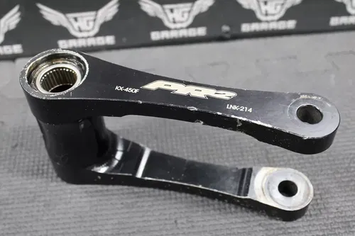 2007 2008 KAWASAKI KX450F PR2 LINK-214 REAR SHOCK SWINGARM LINKAGE LINKS TIE ROD
