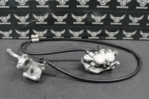 2015 HONDA CRF250R CRF450R OEM NISSIN FRONT BRAKE CALIPER MASTER CYLINDER NICE!