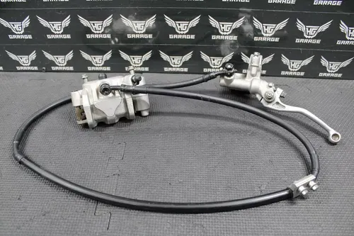 2015 HONDA CRF250R CRF450R OEM NISSIN FRONT BRAKE CALIPER MASTER CYLINDER NICE!