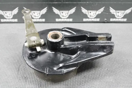 2002 HONDA XR200R 84-02 OEM REAR BACK BRAKE DRUM PANEL PADS CAM ASSEMBLY GOOD