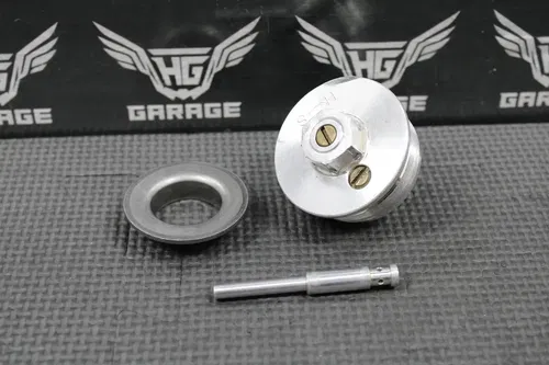 1995 HONDA CR250R CR500R OEM KYB 43MM FRONT FORK TOP CAP REBOUND ADJUSTER #1