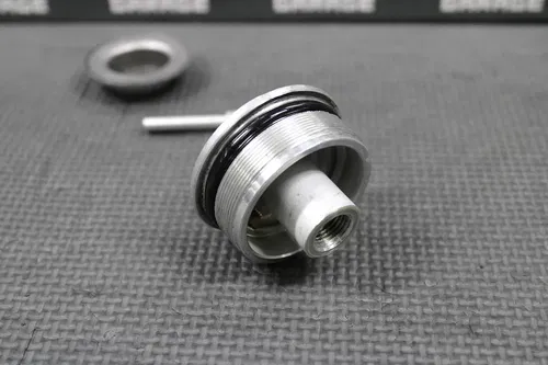 1995 HONDA CR250R CR500R OEM KYB 43MM FRONT FORK TOP CAP REBOUND ADJUSTER #1
