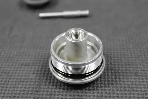 1995 HONDA CR250R CR500R OEM KYB 43MM FRONT FORK TOP CAP REBOUND ADJUSTER #1