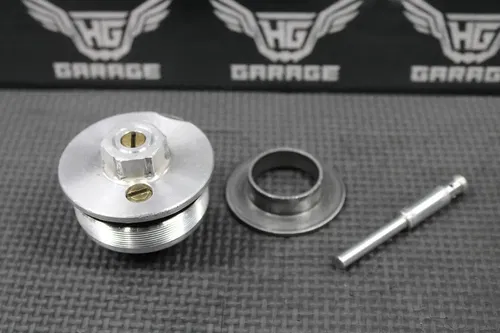 1995 HONDA CR250R CR500R OEM KYB 43MM FRONT FORK TOP CAP REBOUND ADJUSTER #1