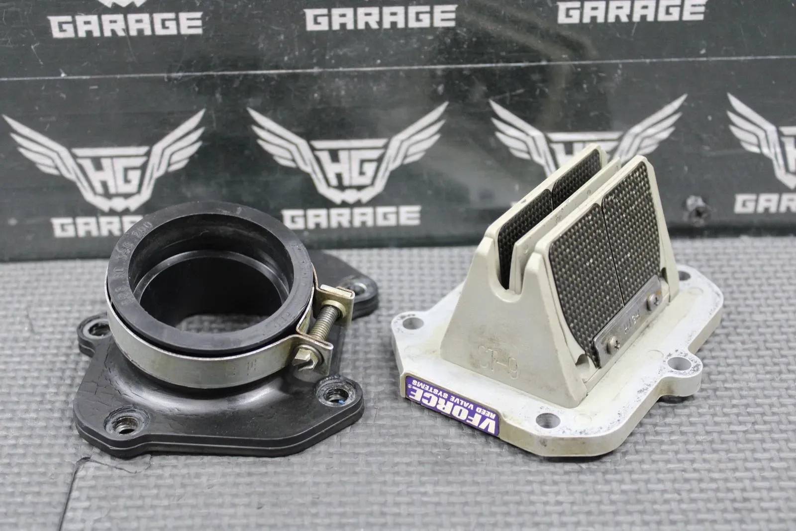 2004 KTM 03-05 125 SX OEM CARB CARBURETOR JOINT INTAKE BOOT VFORCE REED BLOCK