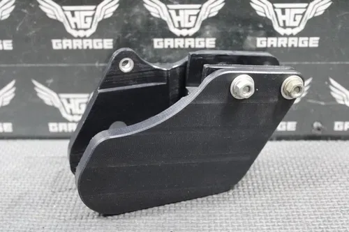 2013 SUZUKI RMZ250 TM DESIGNWORKS FACTORY EDITION BLACK CHAIN GUIDE SLIDER