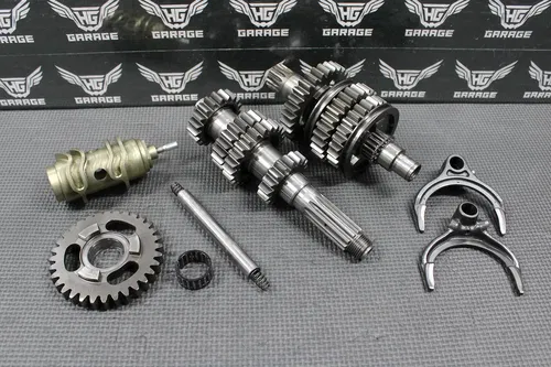 2008 KTM 07-09 450 SXF OEM ENGINE TRANSMISSION TRANNY GEARS GEARBOX SHIFT FORKS