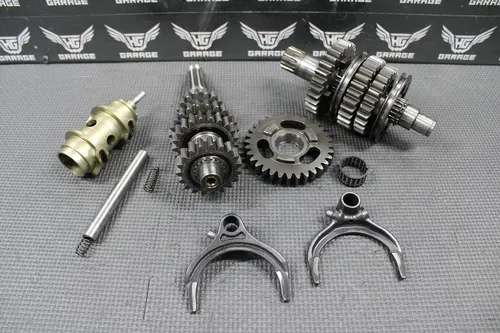 2008 KTM 07-09 450 SXF OEM ENGINE TRANSMISSION TRANNY GEARS GEARBOX SHIFT FORKS