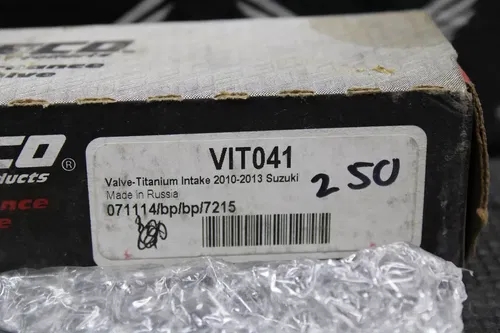 NEW WISECO TITANIUM INTAKE VALVE FITS SUZUKI 10-15 RMZ250 VIT041